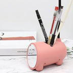 Cartoon Kaninchen LED Touch USB Stifthalter – Schreibtischlampe