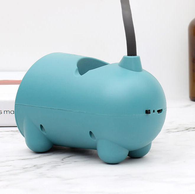 Cartoon Kaninchen LED Touch USB Stifthalter – Schreibtischlampe