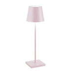 Kabellose LED Tischlampe mit Touch Steuerung | Wiederaufladbare Lampe aus Metall und Kunststoff | Dimmbare Innenbeleuchtung | Novera