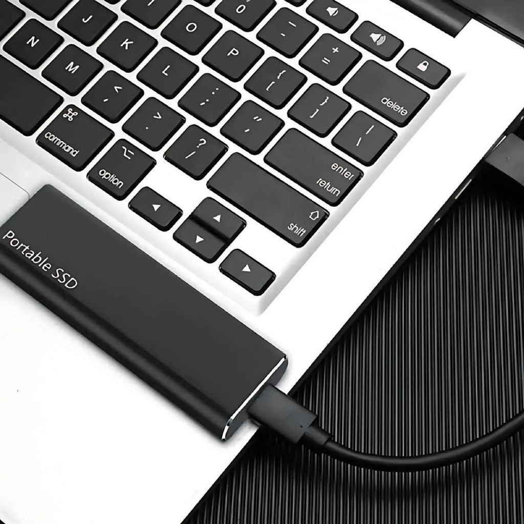 2 TB Externer Speicher | USB-C-Anschluss | Kompaktes Tragbares Design
