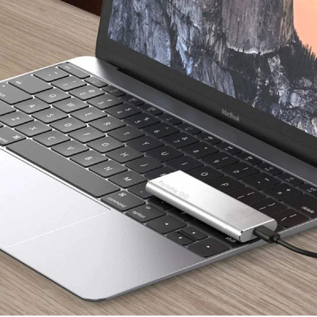 2 TB Externer Speicher | USB-C-Anschluss | Kompaktes Tragbares Design