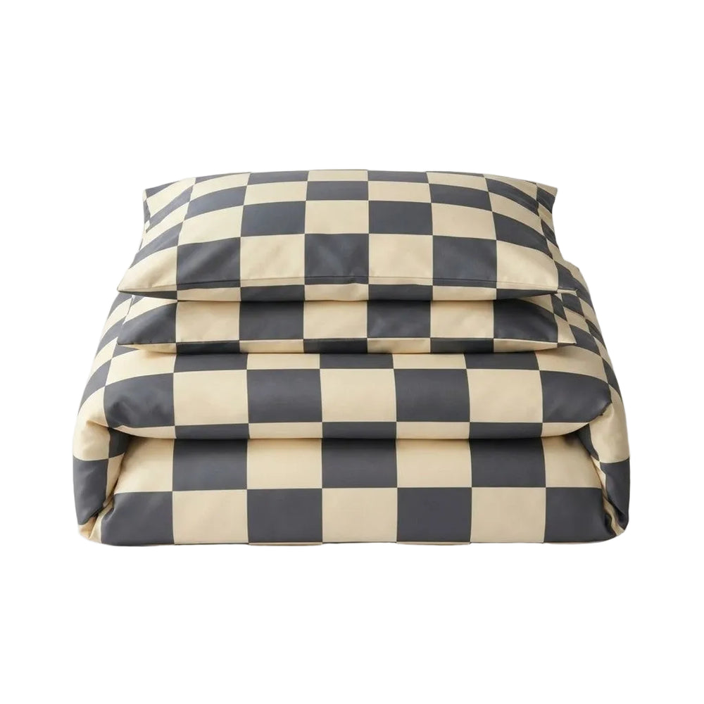 4-teiliges Bettwäsche-Set | 100% Polyester | Bettbezug, Laken & Kissenbezüge