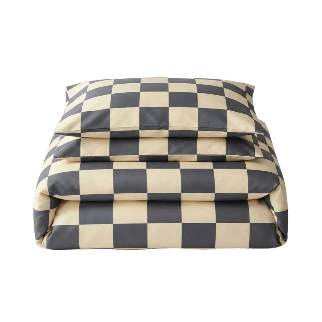 4-teiliges Bettwäsche-Set | 100% Polyester | Bettbezug, Laken & Kissenbezüge