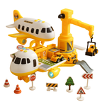Inertia Baby Auto Spielzeugset - 2-in-1 Push & Go Spielzeugfahrzeug