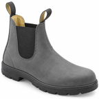 Chelsea Stiefel mit Synthetik-Obermaterial | Slip-On Design | Elastische Seiteneinsätze