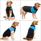 Hundejacke für Herbst und Winter - Polyester Hundemantel Einfarbig