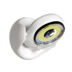 LED Garten Sensorleuchte - Kunststoff Außenwandleuchte Weiß 124mm