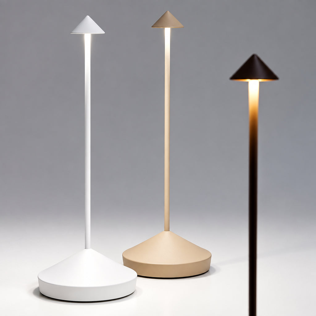 Akku LED-Tischlampe | Touch-Steuerung & Dimmung | Farbtemperatur 3000–6500K