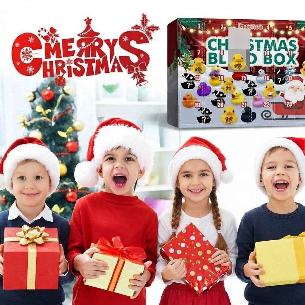 Badeentchen-Adventskalender | 24 Weihnachtsentchen | Countdown für Dezember