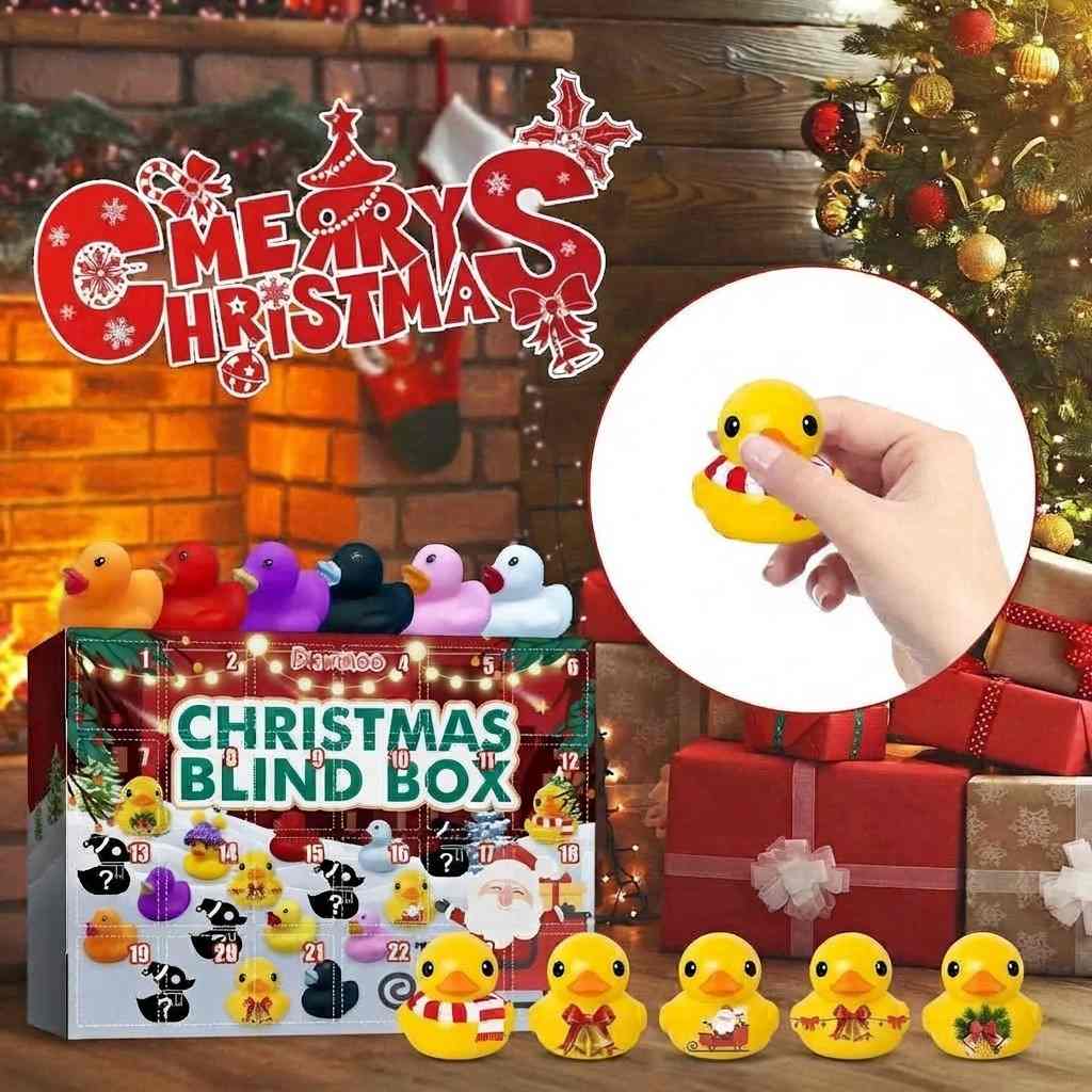 Badeentchen-Adventskalender | 24 Weihnachtsentchen | Countdown für Dezember