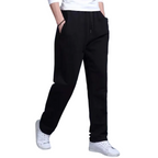 Weite Jogginghose - Baumwoll Sweatpants mit Elastischem Bund