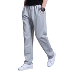 Weite Jogginghose - Baumwoll Sweatpants mit Elastischem Bund