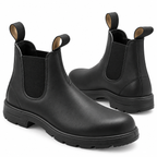 Chelsea Stiefel mit Synthetik-Obermaterial | Slip-On Design | Elastische Seiteneinsätze