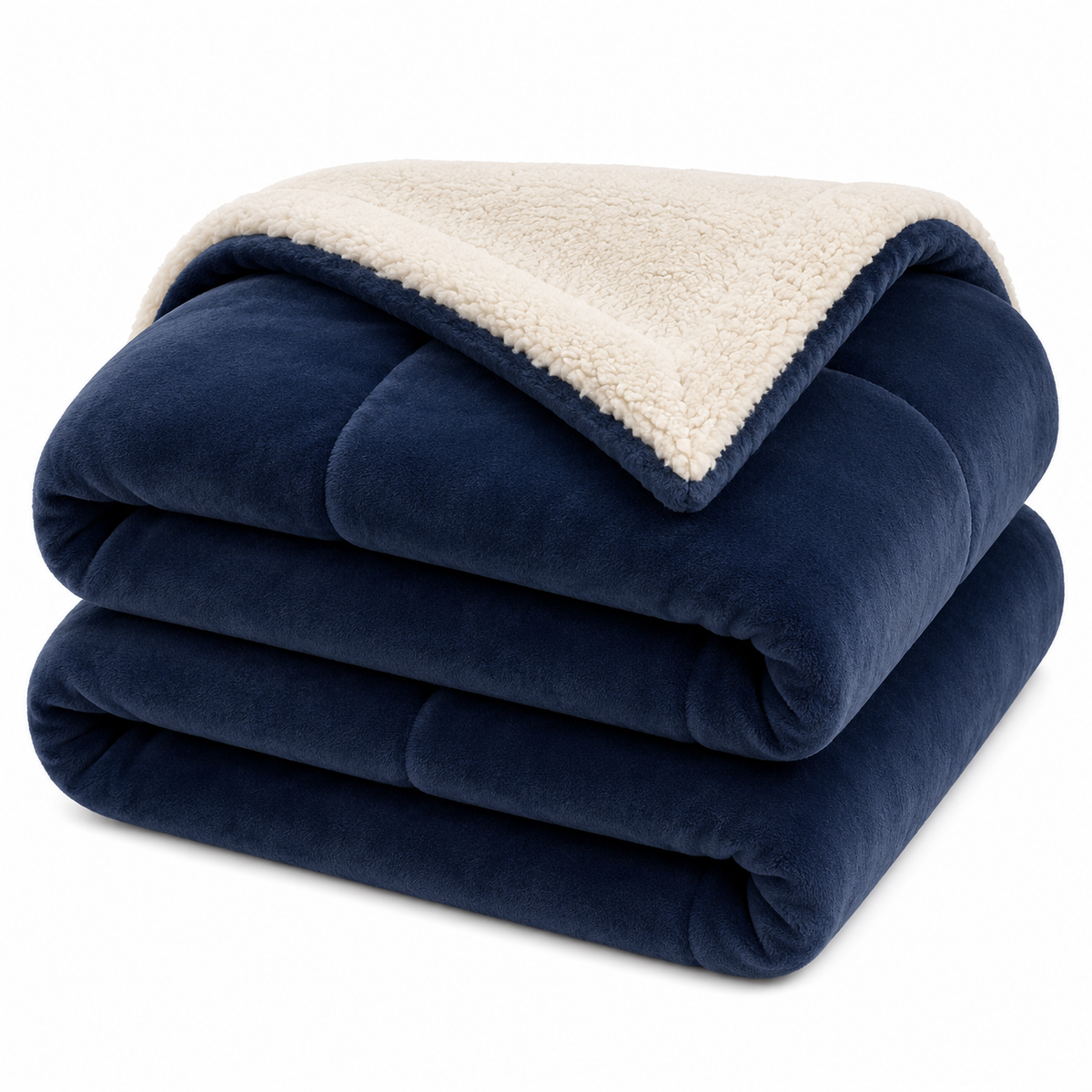 Wendedecke aus Mikrofaser | Doppelseitiges Strickgewebe | Weicher Überwurf für Sofa und Bett