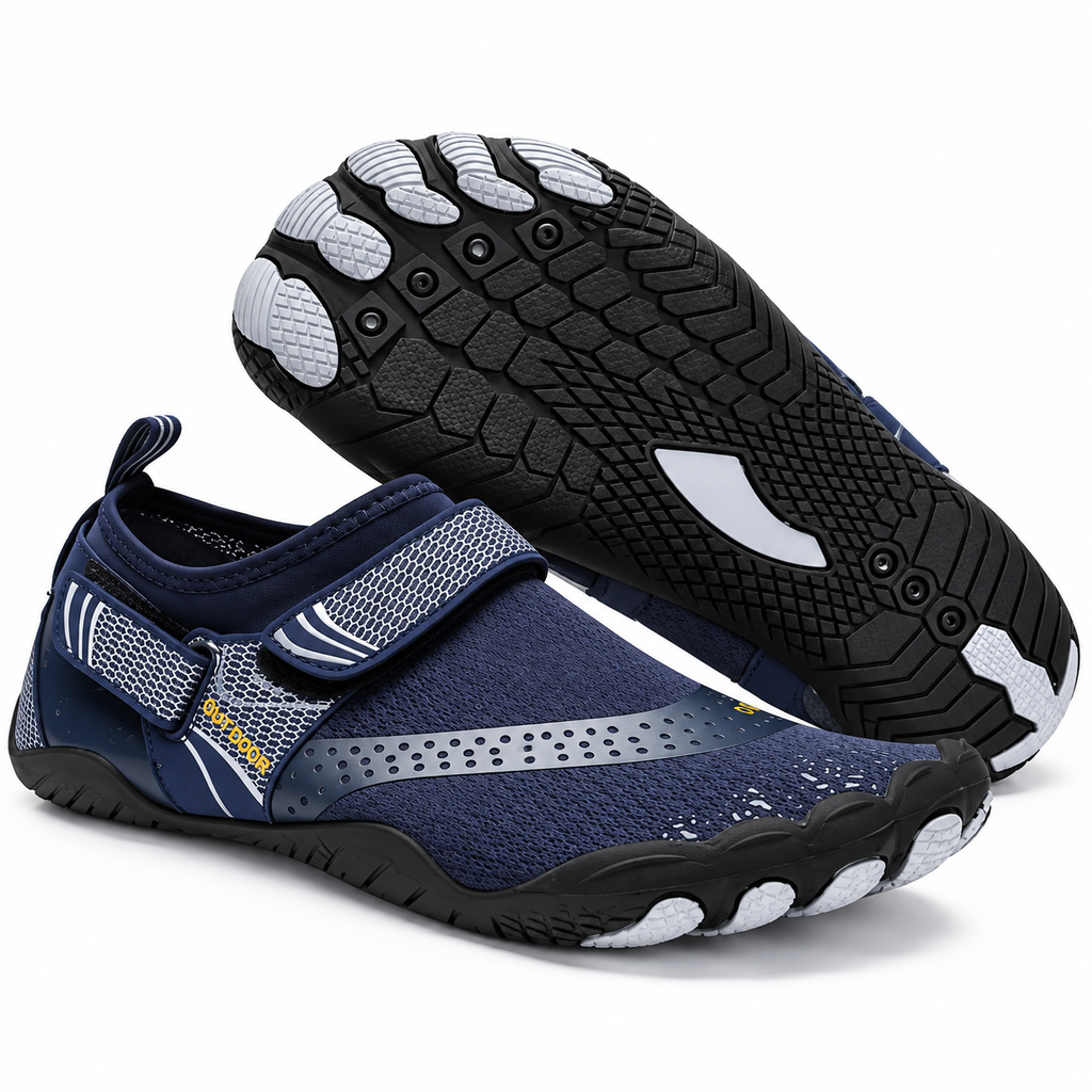 Butterfly Mesh Wasserschuhe | EVA-Innensohle & Gummisohle | Klettverschluss
