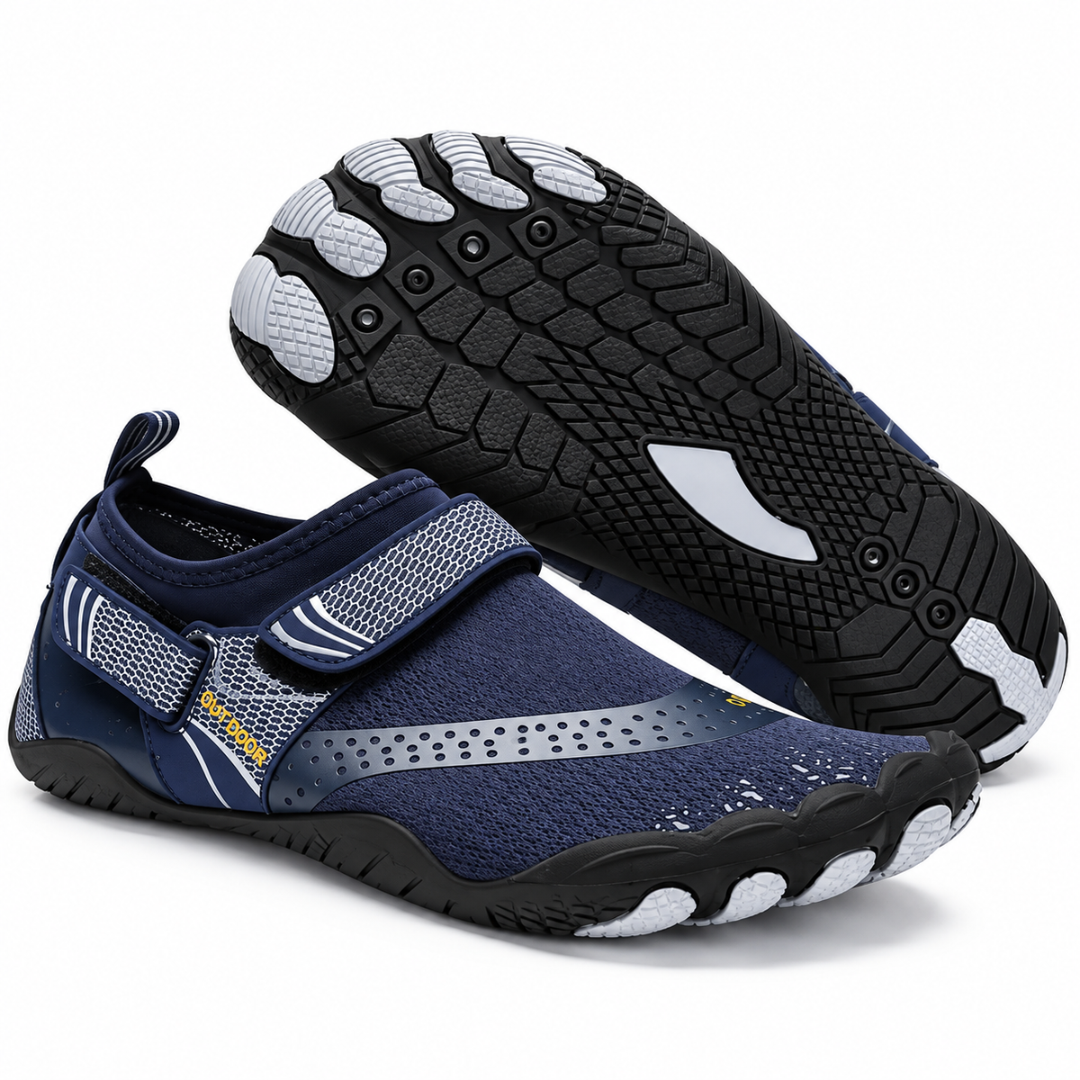 Butterfly Mesh Wasserschuhe | EVA-Innensohle & Gummisohle | Klettverschluss
