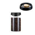 Glas Kaffeebehälter mit Luftdichtem Vakuumdeckel | Borosilikat Vorratsdose 500–1800 ml | Küchen Aufbewahrung | Novera