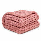 DIY-Strickdecken-Set | Acrylgarn & Online-Anleitung | Handstricken ohne Stricknadeln