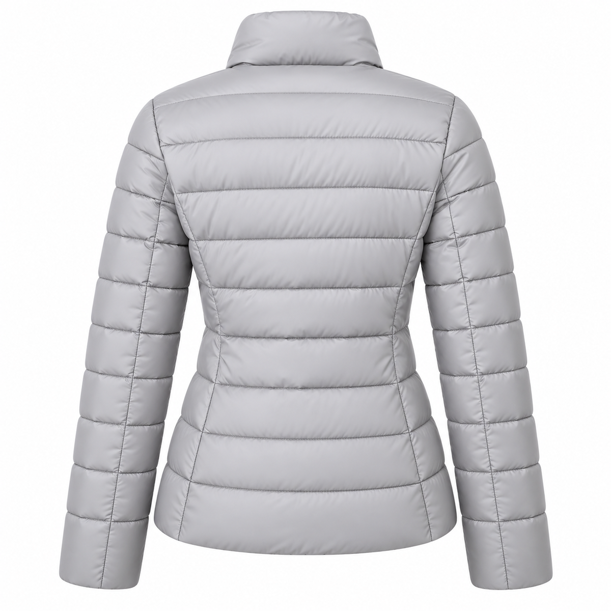 Damen-Steppjacke | Leichtes Polyester & Stehkragen | Figurbetonter Schnitt für Übergangszeiten  Beschreibung