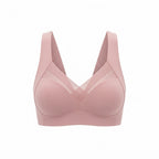 Damen BH ohne Bügel | Nahtloser Stretchstoff | Weiche Push-Up-Unterstützung