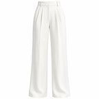 Damen Harem-Hose | Polyester mit Hoher Taille | Elastischer Bund & Lockere Passform