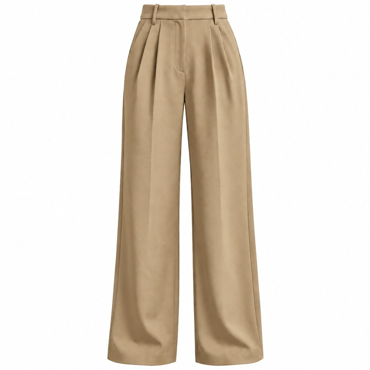 Damen Harem-Hose | Polyester mit Hoher Taille | Elastischer Bund & Lockere Passform