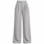 Damen Harem-Hose | Polyester mit Hoher Taille | Elastischer Bund & Lockere Passform