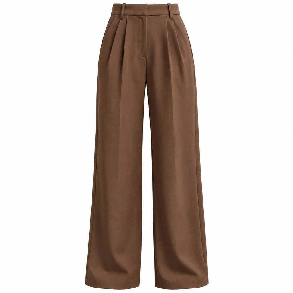 Damen Harem-Hose | Polyester mit Hoher Taille | Elastischer Bund & Lockere Passform