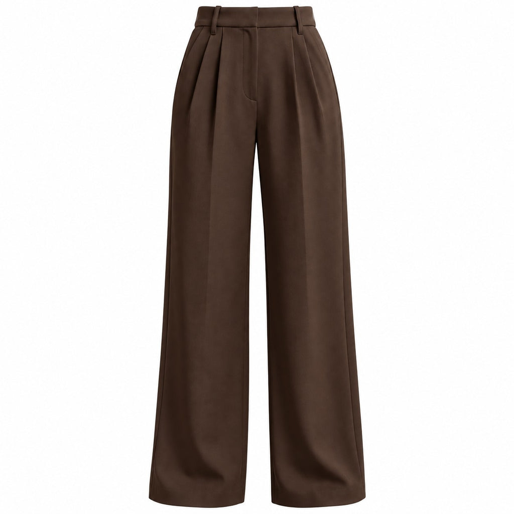 Damen Harem-Hose | Polyester mit Hoher Taille | Elastischer Bund & Lockere Passform