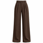 Damen Harem-Hose | Polyester mit Hoher Taille | Elastischer Bund & Lockere Passform