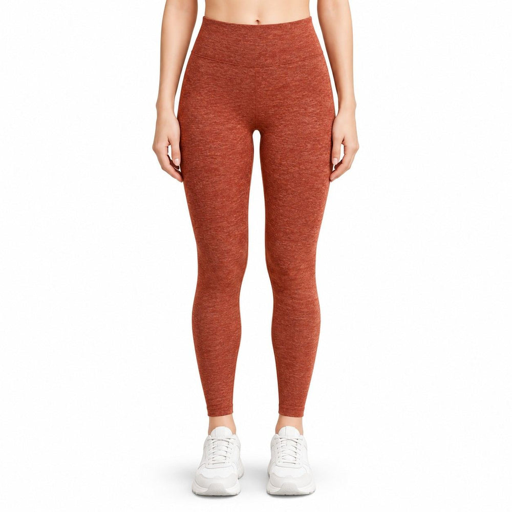 Damen Thermo-Leggings | Fleece-Innenseite | Stretchgewebe mit Elastischem Bund
