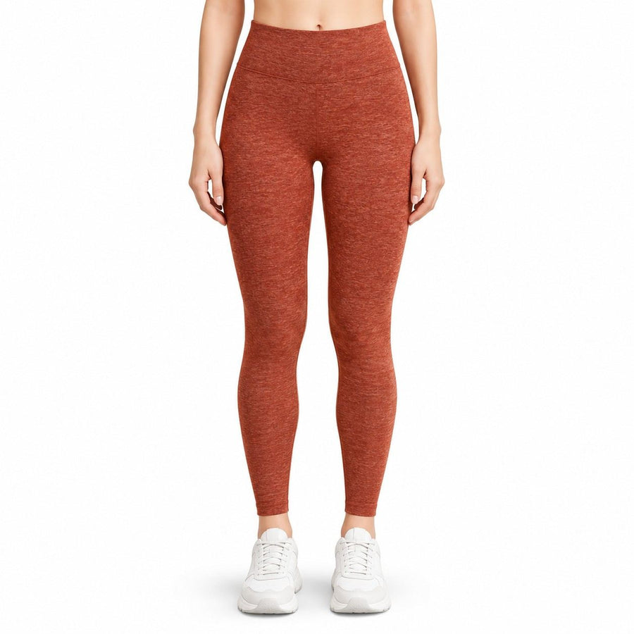 Damen Thermo-Leggings | Fleece-Innenseite | Stretchgewebe mit Elastischem Bund