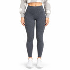 Damen Thermo-Leggings | Fleece-Innenseite | Stretchgewebe mit Elastischem Bund