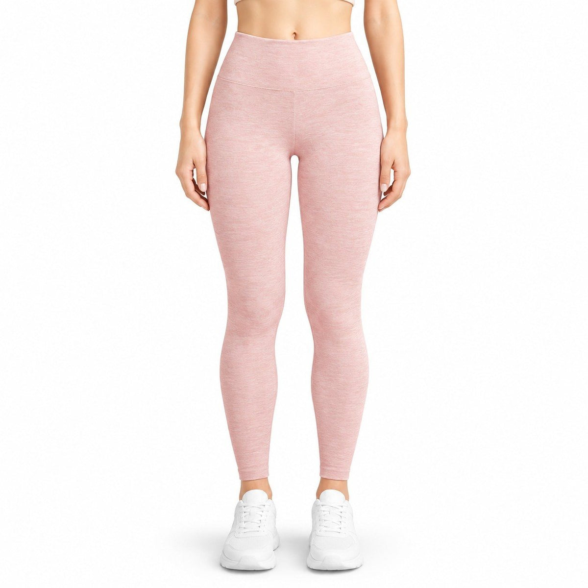 Damen Thermo-Leggings | Fleece-Innenseite | Stretchgewebe mit Elastischem Bund