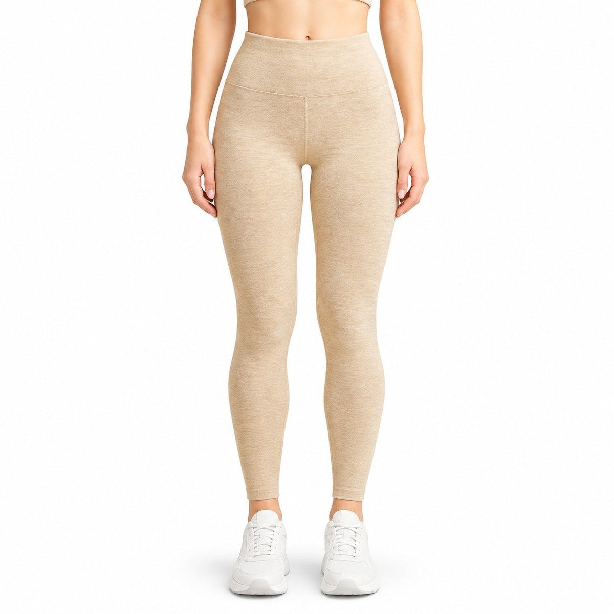 Damen Thermo-Leggings | Fleece-Innenseite | Stretchgewebe mit Elastischem Bund