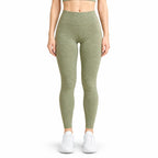 Damen Thermo-Leggings | Fleece-Innenseite | Stretchgewebe mit Elastischem Bund