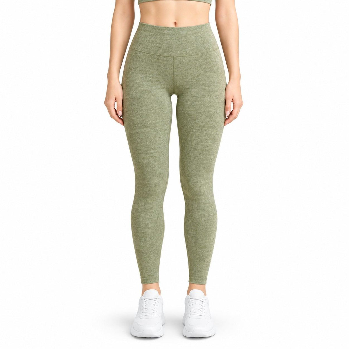 Damen Thermo-Leggings | Fleece-Innenseite | Stretchgewebe mit Elastischem Bund