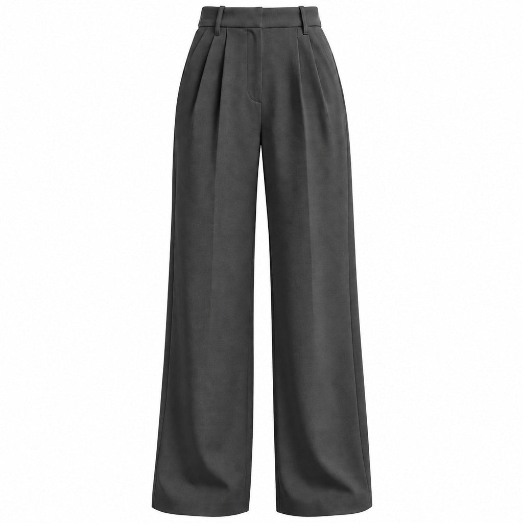 Damen Harem-Hose | Polyester mit Hoher Taille | Elastischer Bund & Lockere Passform