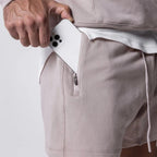 Fitness Shorts | Polyester & Spandex Stretchgewebe | Elastischer Bund fürs Training