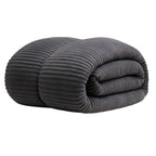 Fleece-Bettdeckenbezug | Polyester-Mikrofaser-Gewebe | Bettwäsche für Herbst und Winter