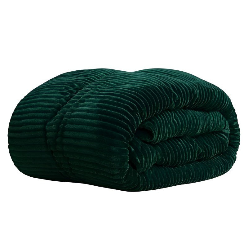 Fleece-Bettdeckenbezug | Polyester-Mikrofaser-Gewebe | Bettwäsche für Herbst und Winter