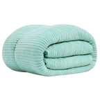 Fleece-Bettdeckenbezug | Polyester-Mikrofaser-Gewebe | Bettwäsche für Herbst und Winter