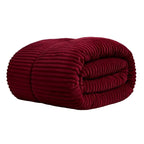 Fleece-Bettdeckenbezug | Polyester-Mikrofaser-Gewebe | Bettwäsche für Herbst und Winter
