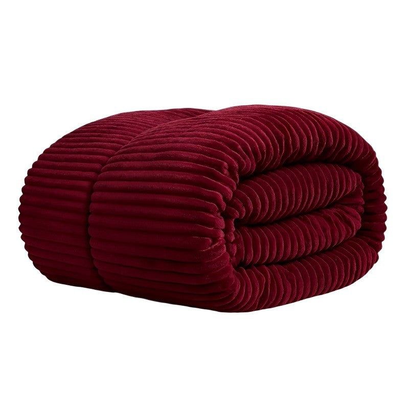 Fleece-Bettdeckenbezug | Polyester-Mikrofaser-Gewebe | Bettwäsche für Herbst und Winter