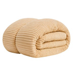 Fleece-Bettdeckenbezug | Polyester-Mikrofaser-Gewebe | Bettwäsche für Herbst und Winter