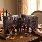 Halloween-Gnom-Adventskalender | 24 Fächer | Countdown-Dekoration 2026