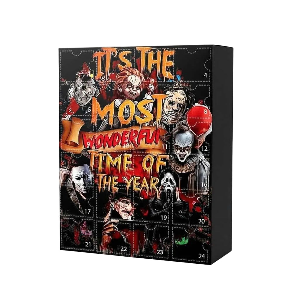 Halloween Horrorfiguren Adventskalender | 24 Überraschungen | Sammlerbox-Design