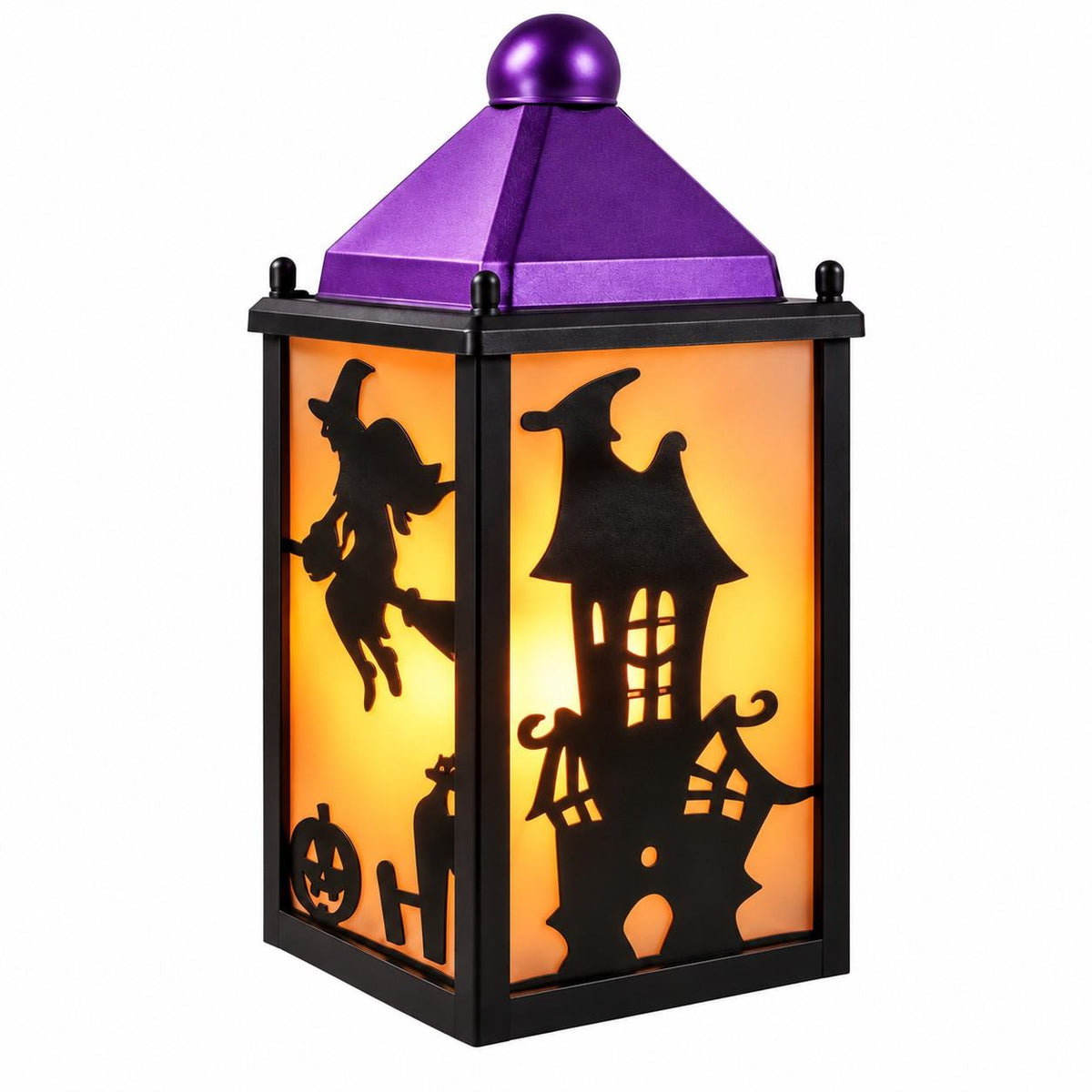 Halloween LED-Lampe | Spukhaus-Ausschnittdesign | Dekorative Beleuchtung