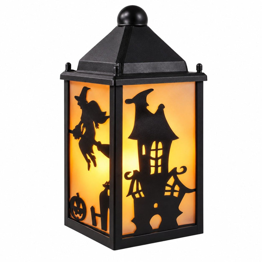 Halloween LED-Lampe | Spukhaus-Ausschnittdesign | Dekorative Beleuchtung
