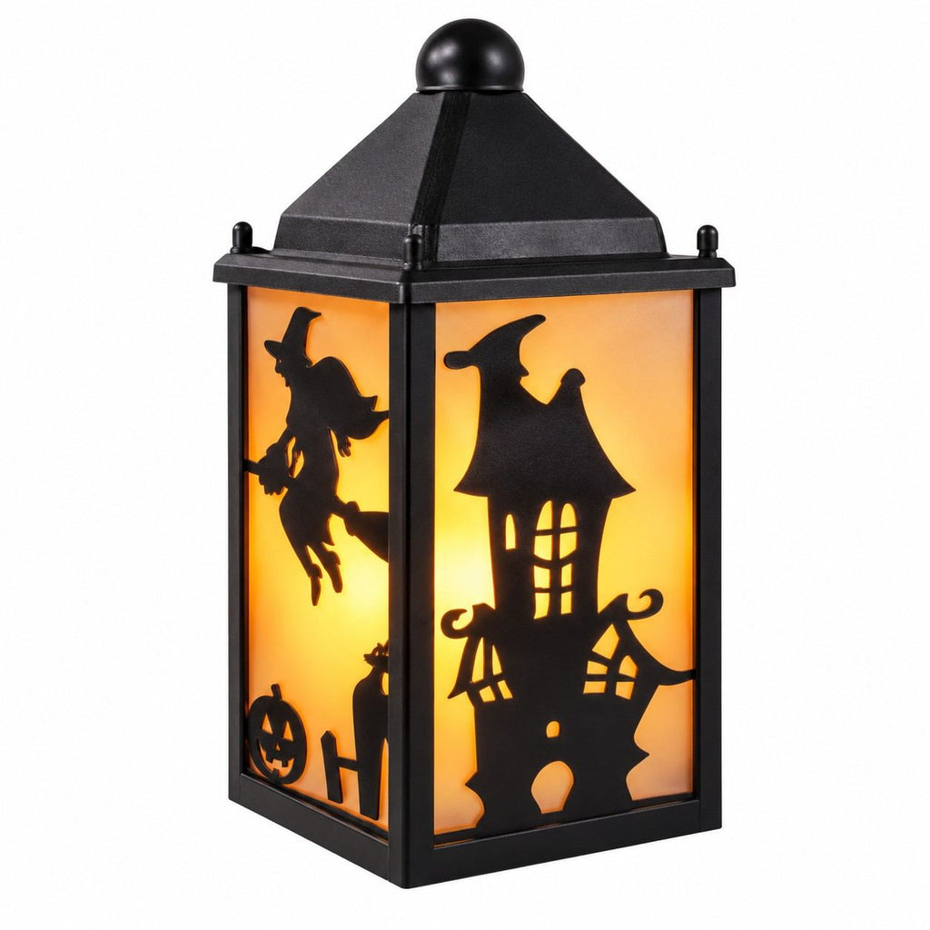 Halloween LED-Lampe | Spukhaus-Ausschnittdesign | Dekorative Beleuchtung